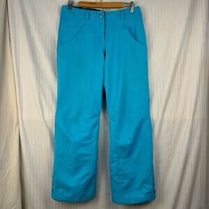 Obermeyer Light Blue Ski Snowboard Pants Women’s Size 8 Waterproof Breathable